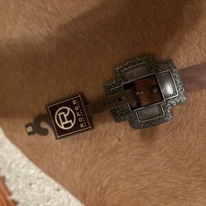 Roper brand concho belt size small